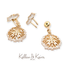 Load image into Gallery viewer, 3-D Front Back Earrings
