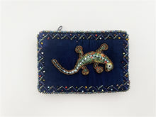 Load image into Gallery viewer, Velvet Coin Purse-LIZARD
