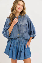Load image into Gallery viewer, Croquet Denim Shorts
