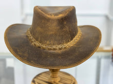Load image into Gallery viewer, Gunner Leather Hat
