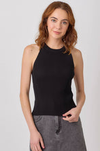 Load image into Gallery viewer, Halter Neck Ribbed Tank
