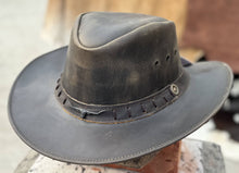 Load image into Gallery viewer, Durham Leather Cowboy Hat

