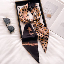 Load image into Gallery viewer, Women’s Long Silk Scarf

