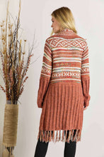 Load image into Gallery viewer, Aztec Fringe Cardigan

