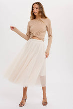 Load image into Gallery viewer, Tulle Midi Skirt
