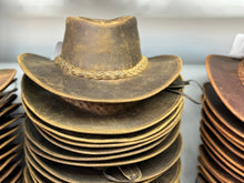 Load image into Gallery viewer, Gunner Leather Hat
