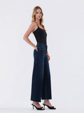 Load image into Gallery viewer, High Rise Drk Wash Wide Leg
