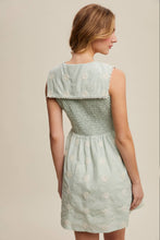 Load image into Gallery viewer, Gingham Floral Mini Dress
