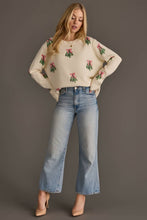 Load image into Gallery viewer, Tree Sweater with Pink Bows
