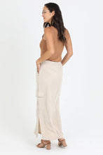 Load image into Gallery viewer, Cargo Maxi Skirt
