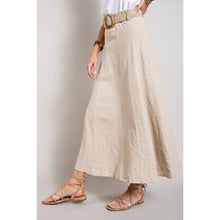 Load image into Gallery viewer, Linen Maxi Skirt
