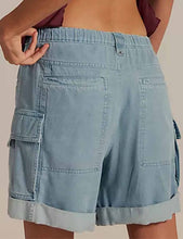 Load image into Gallery viewer, Drawstring Rolled Shorts
