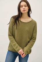 Load image into Gallery viewer, Boxy Waffle Knit Sweater
