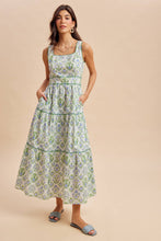 Load image into Gallery viewer, Cotton Floral Maxi Dress

