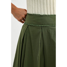 Load image into Gallery viewer, Embroidered Midi Skirt
