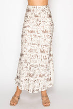 Load image into Gallery viewer, Silky Satin Midi Skirt
