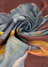 Load image into Gallery viewer, Wool Wrap Scarf - Iris
