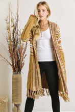 Load image into Gallery viewer, Aztec Fringe Cardigan
