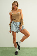 Load image into Gallery viewer, Short Sleeve Cardi w/ Tank
