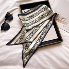 Load image into Gallery viewer, Women’s Long Silk Scarf
