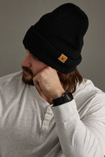 Load image into Gallery viewer, Black Knit Beanie
