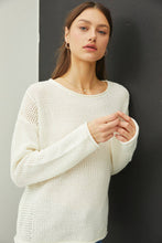 Load image into Gallery viewer, Boxy Waffle Knit Sweater
