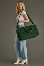 Load image into Gallery viewer, Dk. Green Corduroy Duffel

