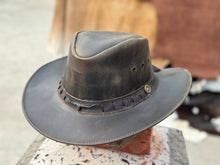 Load image into Gallery viewer, Durham Leather Cowboy Hat
