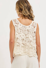 Load image into Gallery viewer, Crochet Lace Tank
