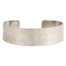 Load image into Gallery viewer, Silver Hammered Cuff
