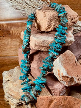 Load image into Gallery viewer, Vintage Chunky Turquoise Nugget necklace
