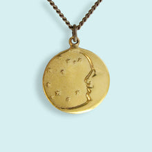 Load image into Gallery viewer, Moon and Starry Sky Necklace 18"
