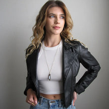 Load image into Gallery viewer, Shell Handled Knife on Gold Chain Necklace
