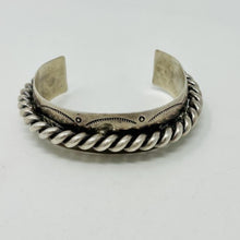 Load image into Gallery viewer, Navajo Sterling Silver Cuff
