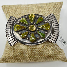 Load image into Gallery viewer, Pilot Mountain Turquoise Belt Buckle
