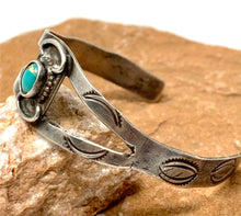 Load image into Gallery viewer, Turquoise Baby Cuff
