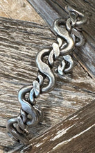 Load image into Gallery viewer, Vintage Twist Silver Cuff
