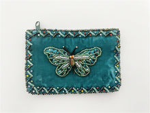 Load image into Gallery viewer, Velvet Coin Purse- ButterFly

