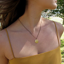 Load image into Gallery viewer, Moon and Starry Sky Necklace 18"
