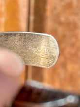 Load image into Gallery viewer, Sterling Silver Feather Cuff with 2 Sky Blue Turquoise Cabochons, size 6 3/4
