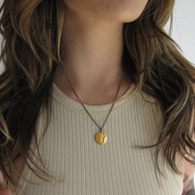 Load image into Gallery viewer, Moon and Starry Sky Necklace 18"
